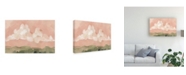 Trademark Global Emma Scarvey Pink Haze Sunset I Canvas Art - 37" x 49"